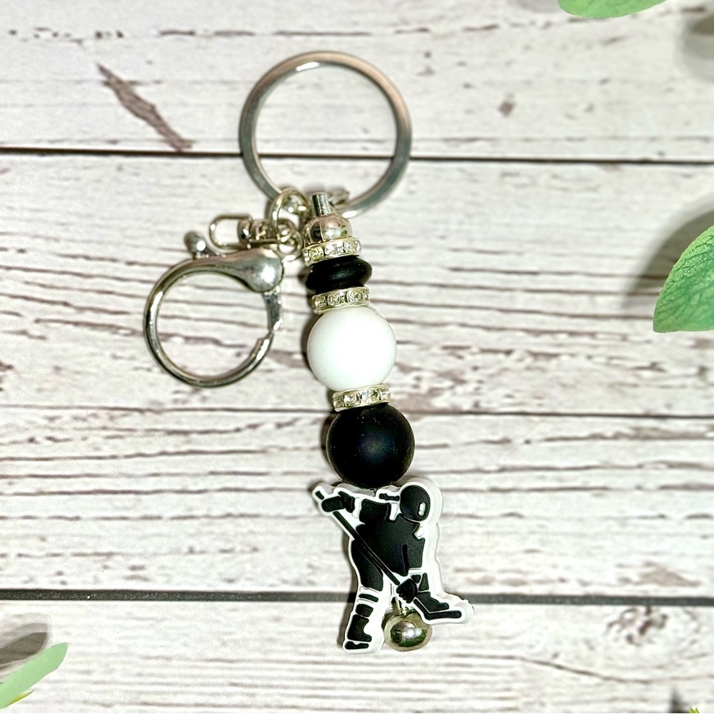 Hockey Keychain